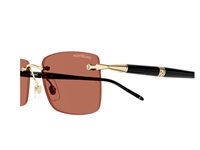 Sonnenbrille  Montblanc Herr MB0344S007-GOLD-BLACK-ORANGE54 - MB0344S007-GOLD-BLACK-ORANGE54